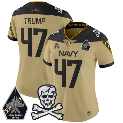Women Navy MID 2024 Vapor Limited Jersey - All Stitched