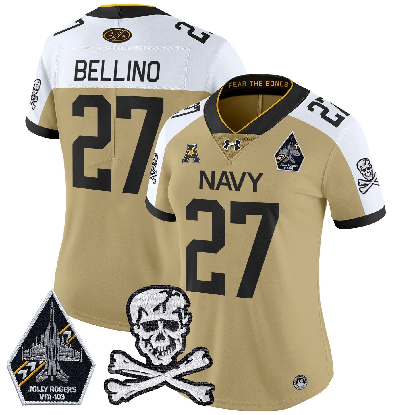 Women Navy MID 2024 Vapor Limited Jersey - All Stitched