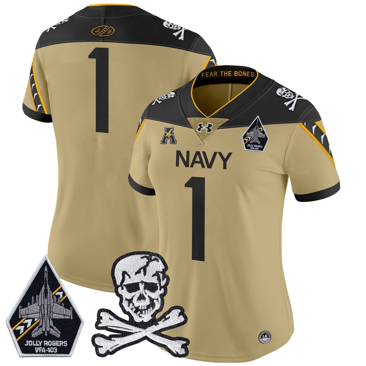 Women Navy MID 2024 Vapor Limited Jersey - All Stitched
