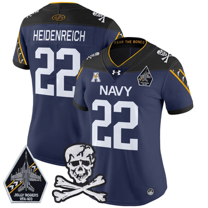 Women Navy MID 2024 Vapor Limited Jersey - All Stitched