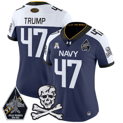 Women Navy MID 2024 Vapor Limited Jersey - All Stitched