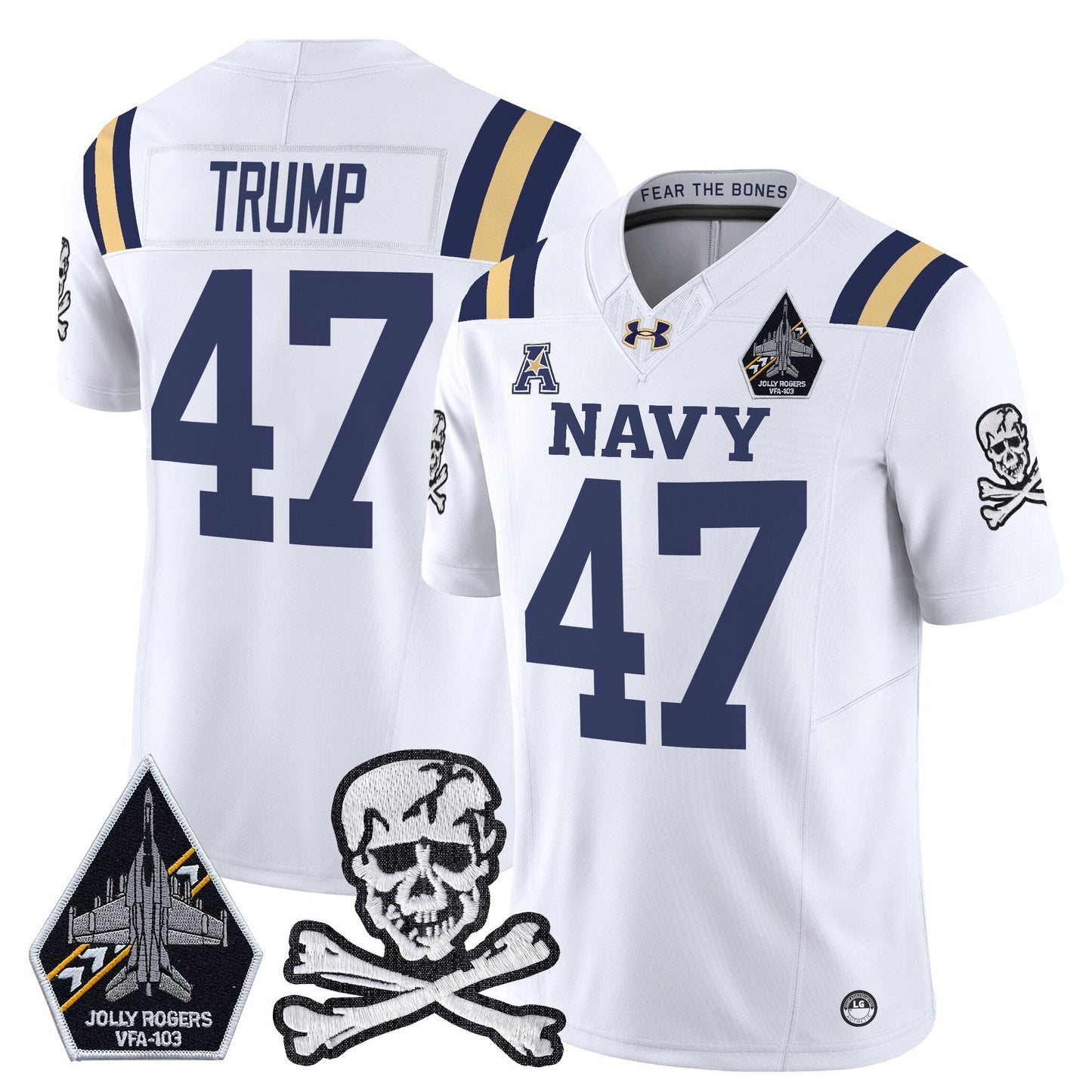 Navy MID 2024 Vapor Limited Jersey V3 - All Stitched