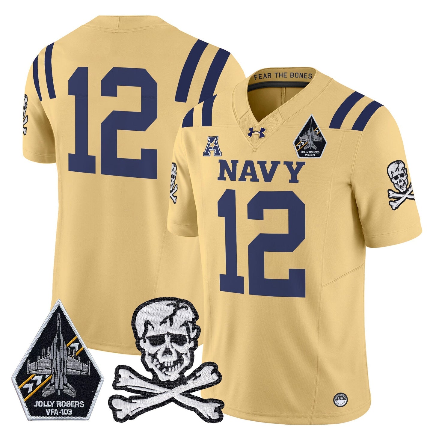 Navy MID 2024 Vapor Limited Jersey V3 - All Stitched