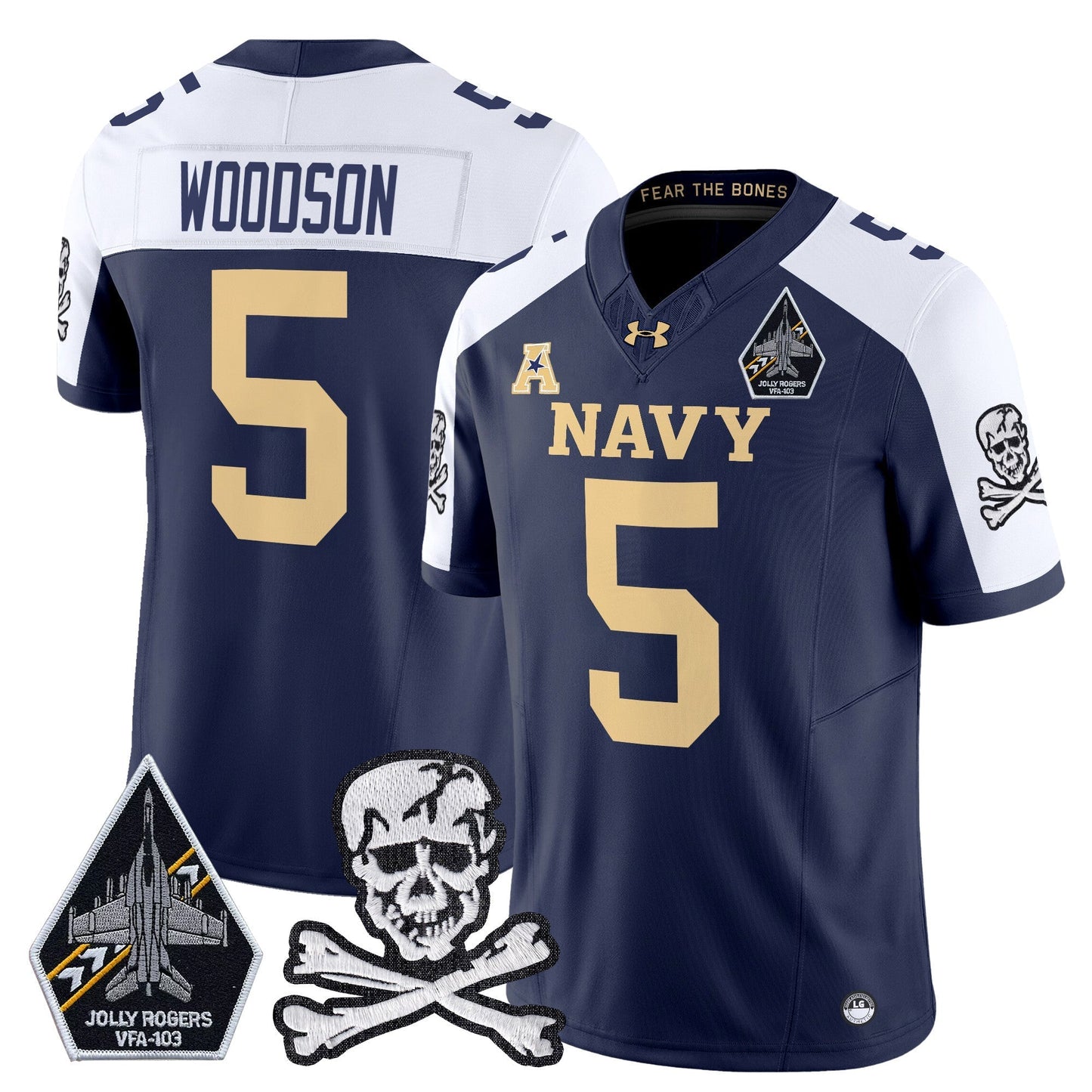 Navy MID 2024 Vapor Limited Jersey V3 - All Stitched
