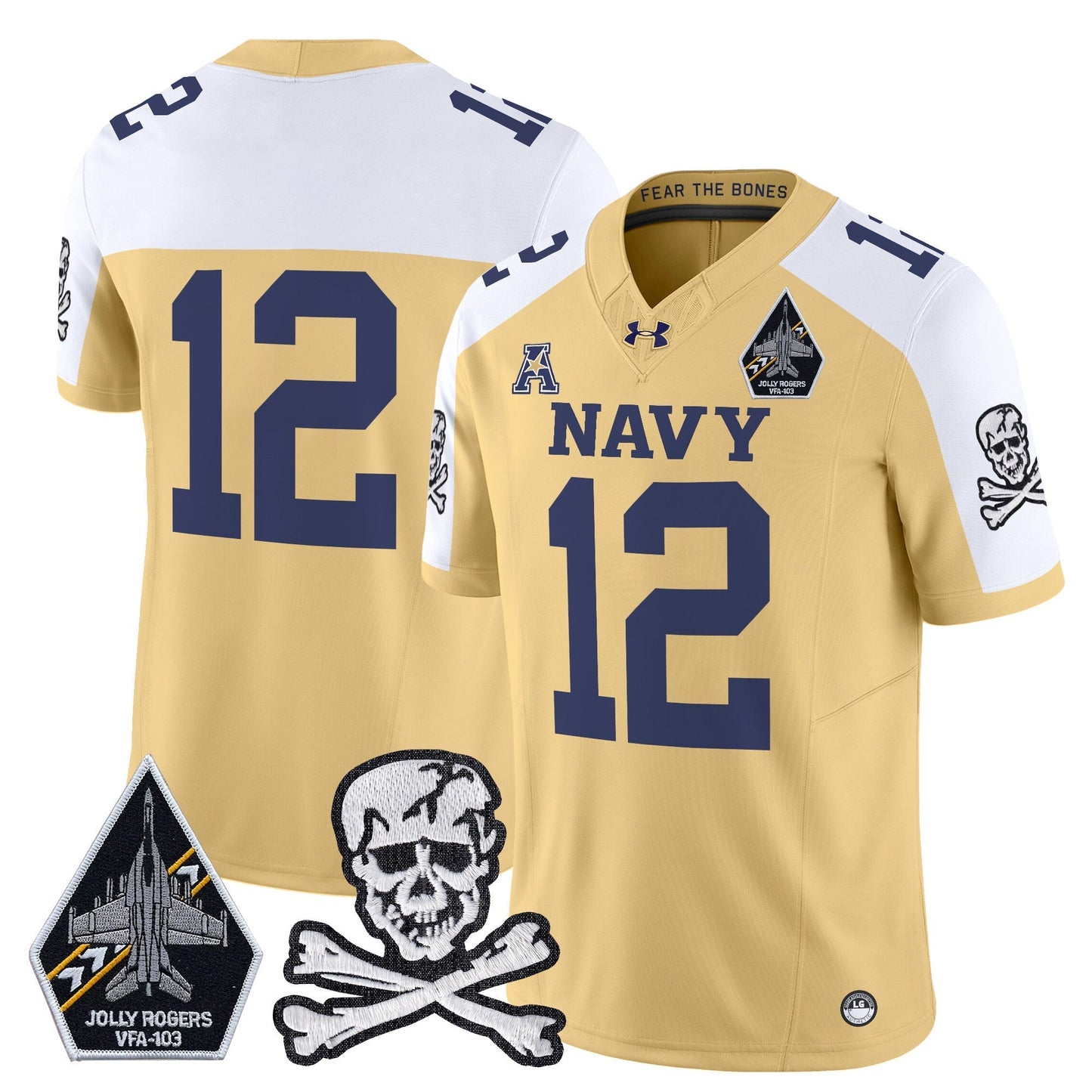 Navy MID 2024 Vapor Limited Jersey V3 - All Stitched