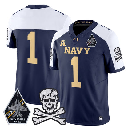 Navy MID 2024 Vapor Limited Jersey V3 - All Stitched