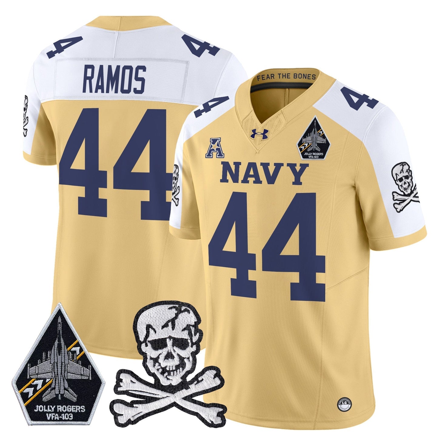 Navy MID 2024 Vapor Limited Jersey V3 - All Stitched