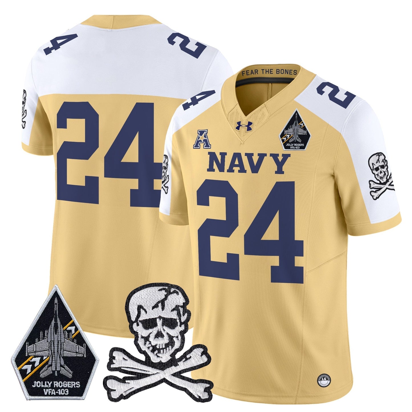 Navy MID 2024 Vapor Limited Jersey V3 - All Stitched