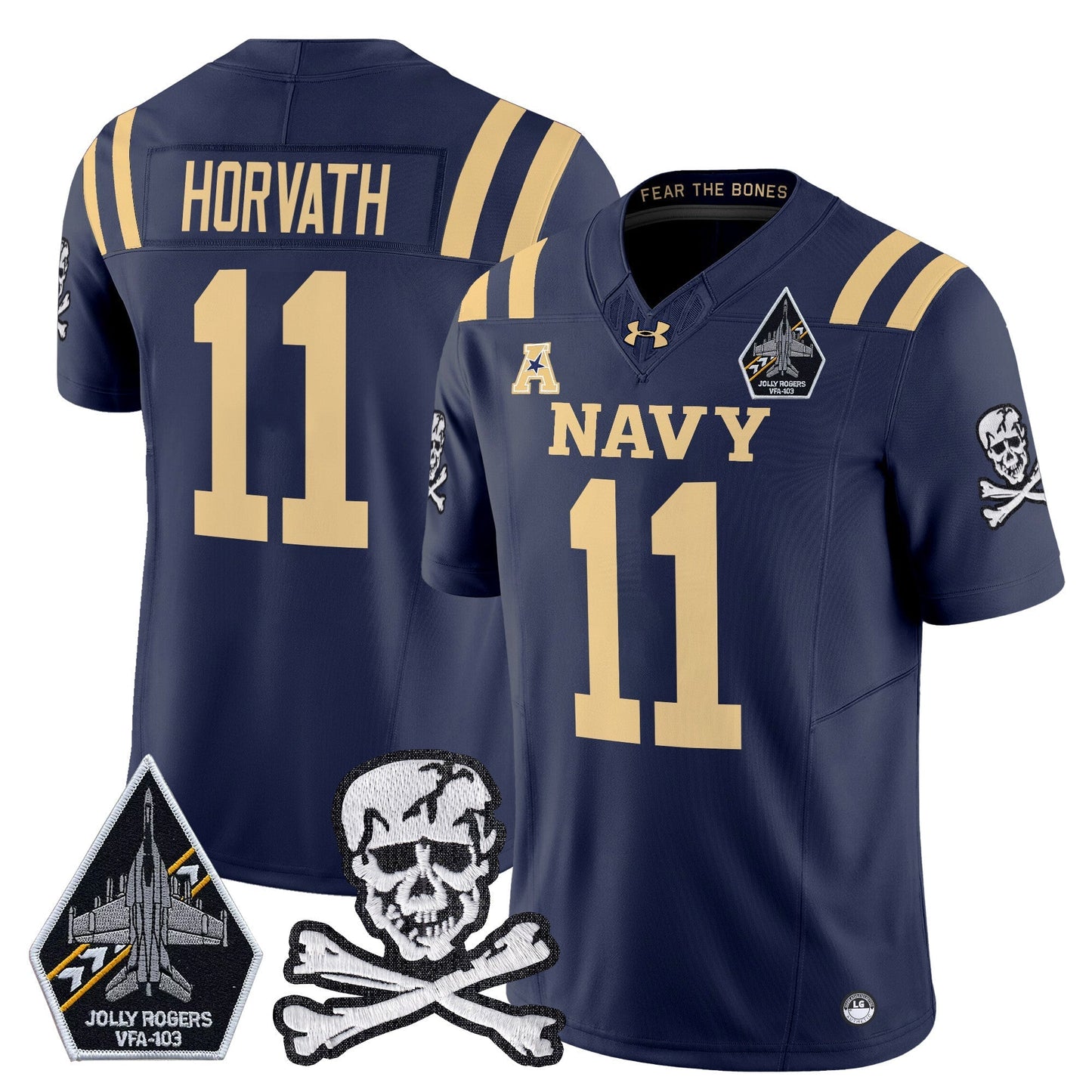 Navy MID 2024 Vapor Limited Jersey V3 - All Stitched