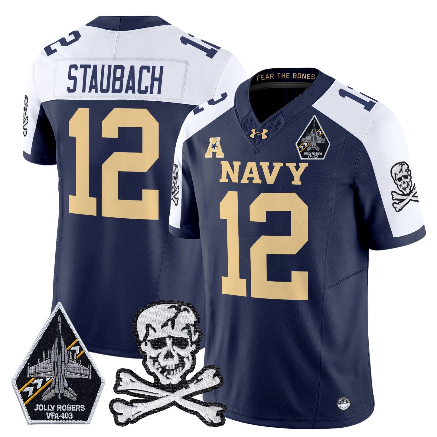 Navy MID 2024 Vapor Limited Jersey V3 - All Stitched