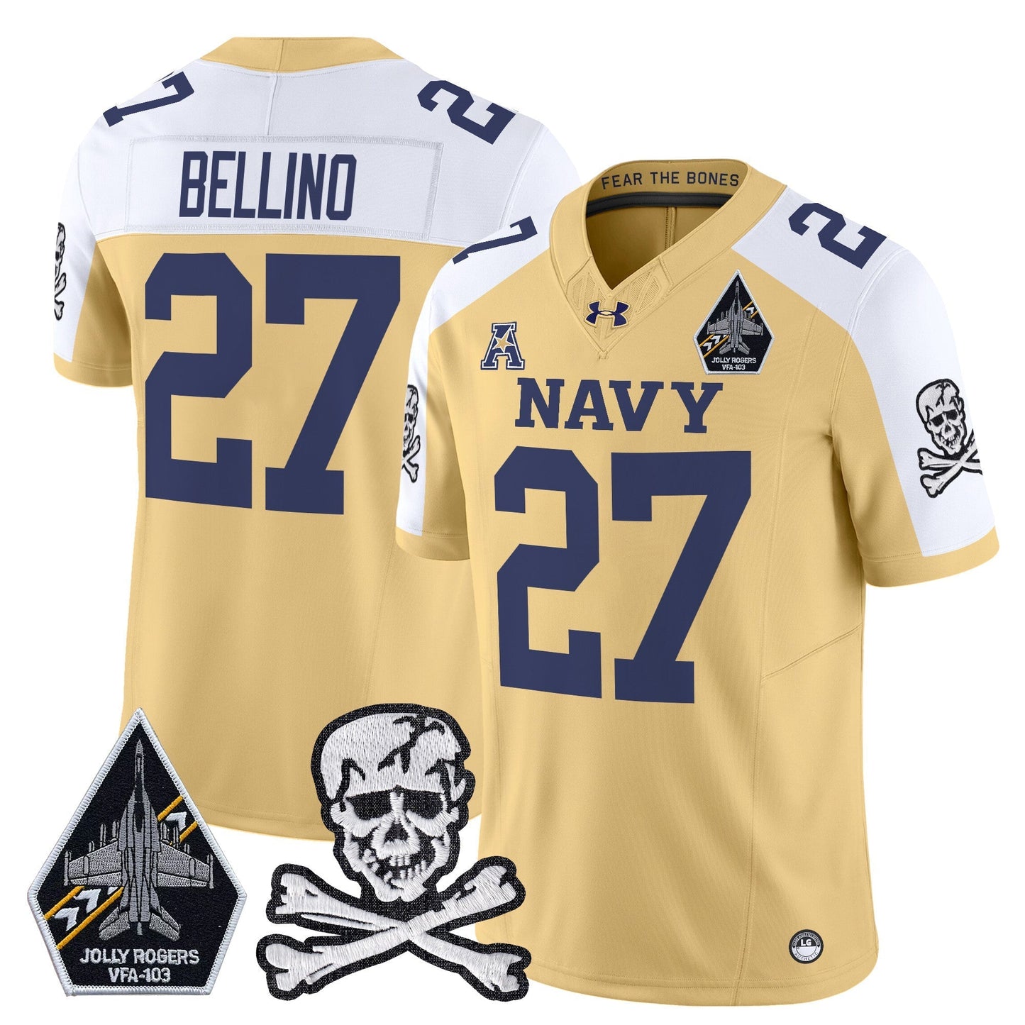 Navy MID 2024 Vapor Limited Jersey V3 - All Stitched