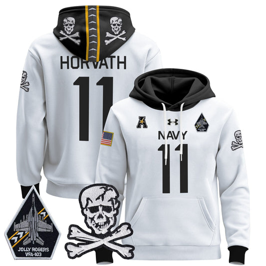 Navy MID 2024 Pullover Hoodie V2-NQD