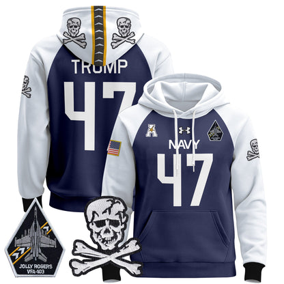 Navy MID 2024 Pullover Hoodie V2