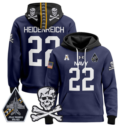 Navy MID 2024 Pullover Hoodie V2