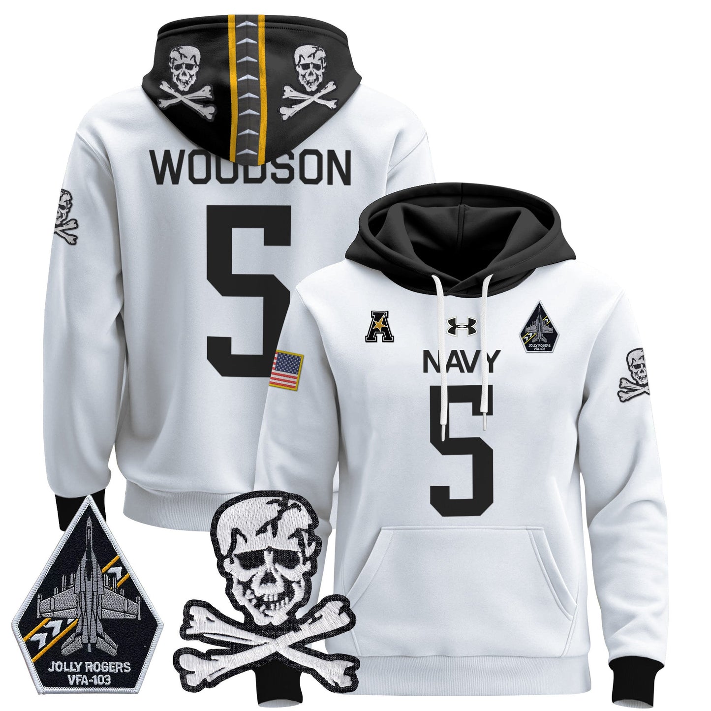 Navy MID 2024 Pullover Hoodie V2