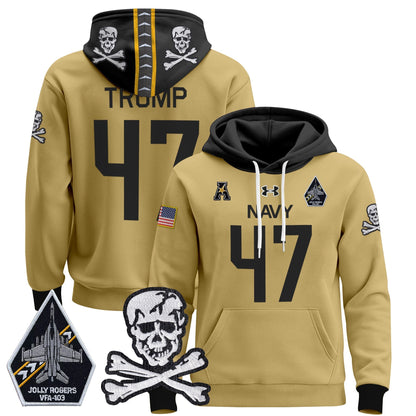 Navy MID 2024 Pullover Hoodie V2