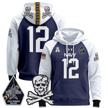 Navy MID 2024 Pullover Hoodie V2