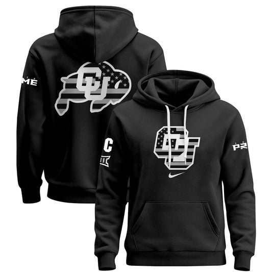 CU American Veterans 2024 Black Hoodie-NQD