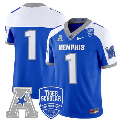 Men's Memphis Tigers 2025 Vapor Limited Jersey - All Stitched