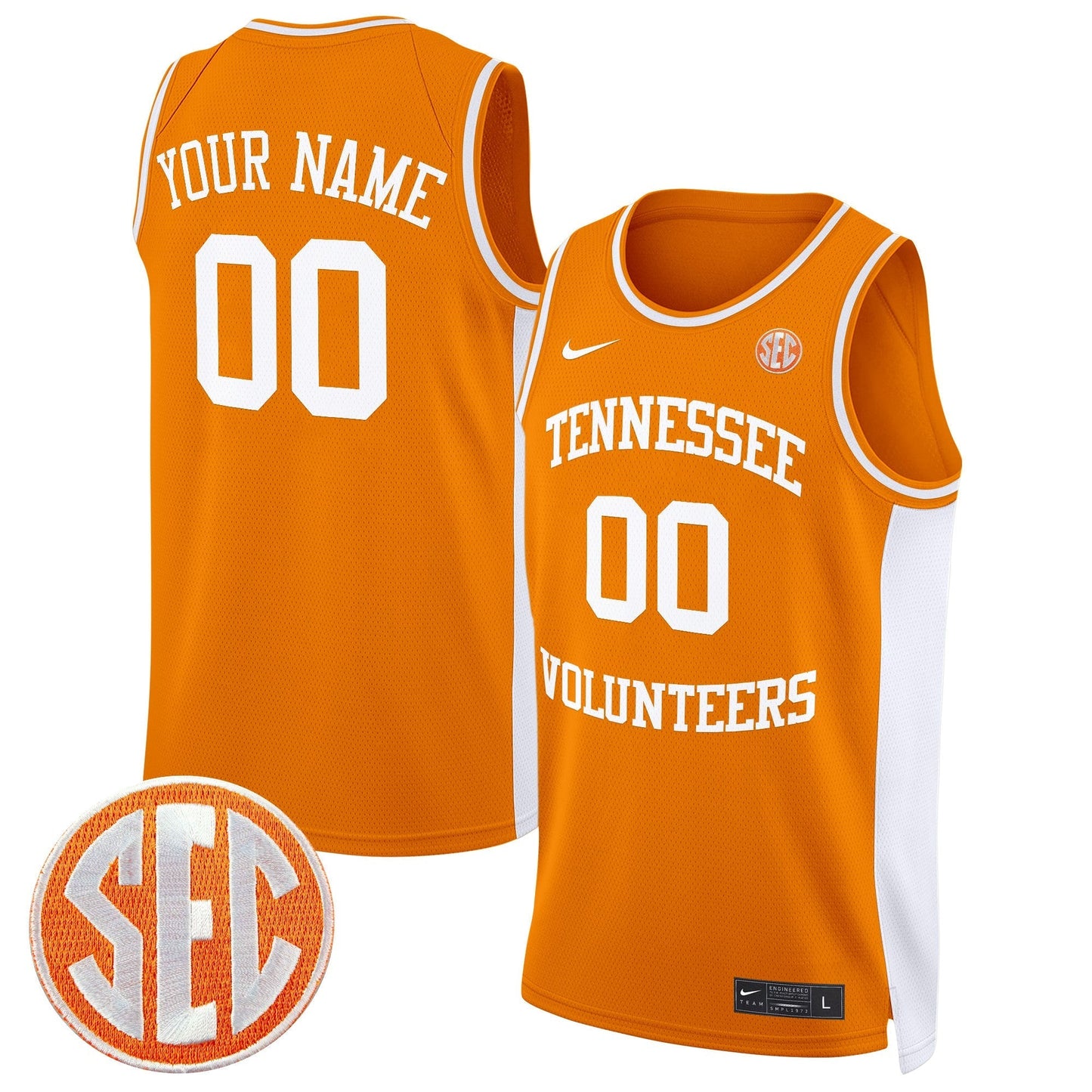 TENN 2024 Swingman Basketball Custom Jersey - All Stitched