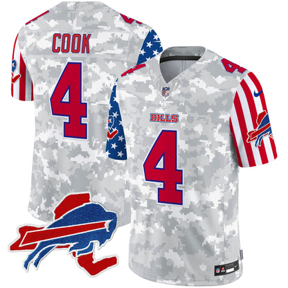 Men's Bills American Style Vapor Limited Jersey - All Stitched