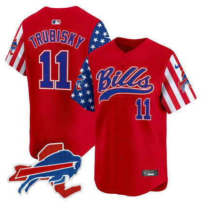 Men's Buffalo Bills 2024 American Style Vapor Baseball Jersey - All Stitched