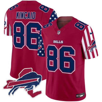 Men's Bills American Style Vapor Limited Jersey V2 - All Stitched