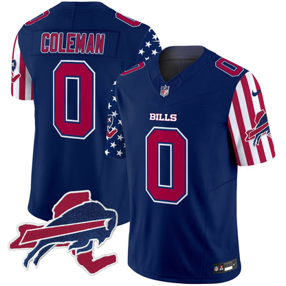Men's Bills American Style Vapor Limited Jersey V2 - All Stitched