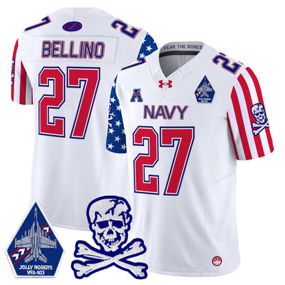 Navy MID 2024 American Style Vapor Limited Jersey - All Stitched