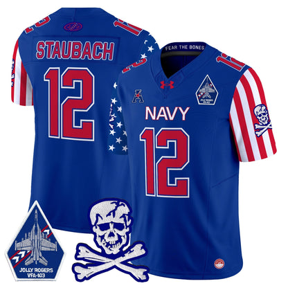 Navy MID 2024 American Style Vapor Limited Jersey - All Stitched