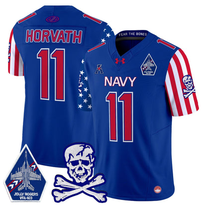 Navy MID 2024 American Style Vapor Limited Jersey - All Stitched