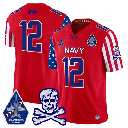 Navy MID 2024 American Style Vapor Limited Jersey - All Stitched