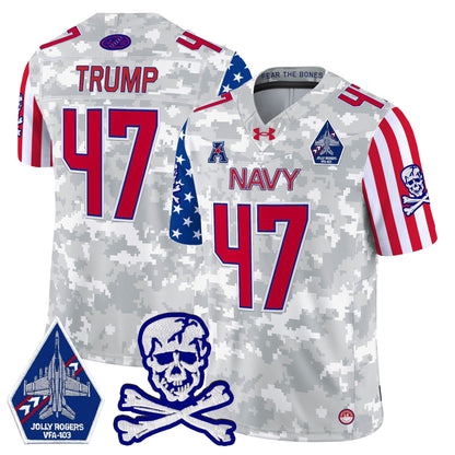 Navy MID 2024 American Style Vapor Limited Jersey - All Stitched