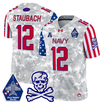 Navy MID 2024 American Style Vapor Limited Jersey - All Stitched