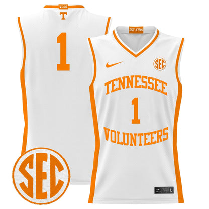 TENN 2024 Lightweight Basketball Jersey - All Stitched