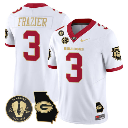 Men's Georgia Bulldogs 2024 Vapor Limited Jersey V5 - Georgia Map - All Stitched