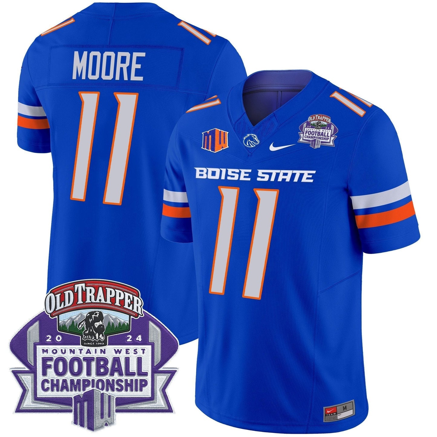 BSU 2024 Championship Vapor Limited Jersey - All Stitched