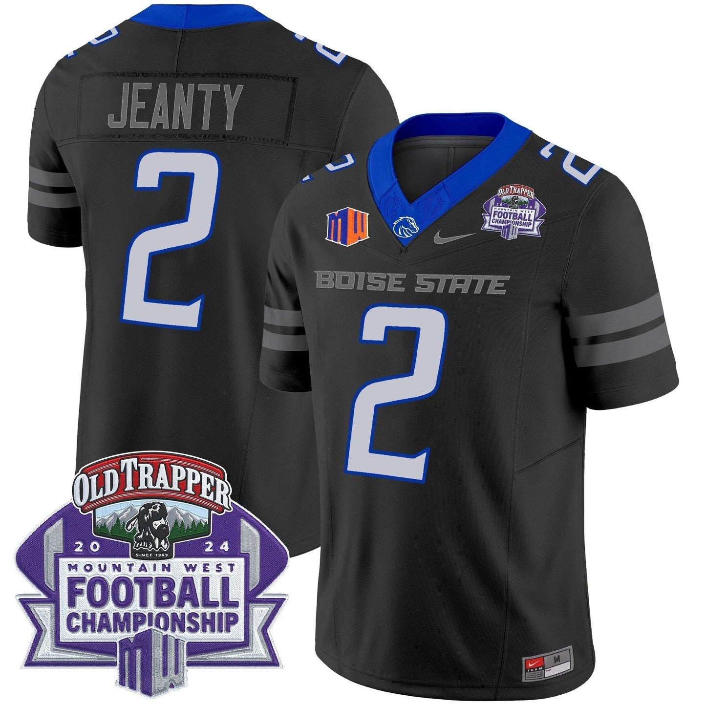 BSU 2024 Championship Vapor Limited Jersey - All Stitched