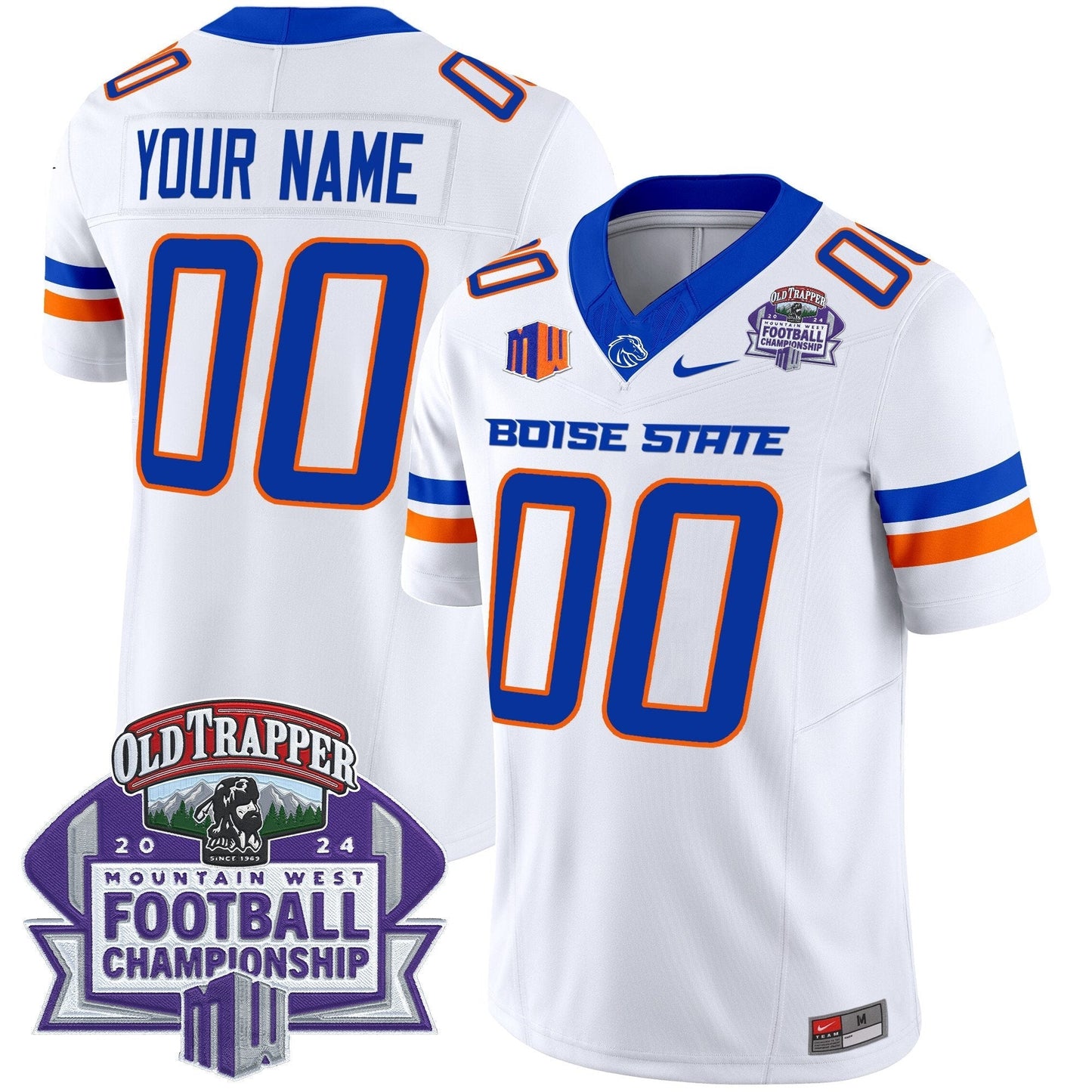 BSU 2024 Championship Vapor Limited Custom Jersey - All Stitched