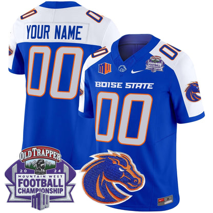 BSU 2024 Championship Vapor Limited Custom Jersey - All Stitched
