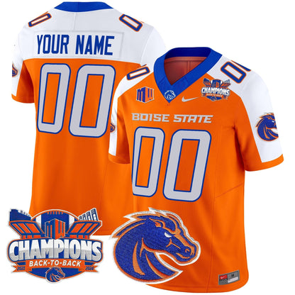 BSU 2024 Back To Back Champions Vapor Limited Custom Jersey - All Stitched