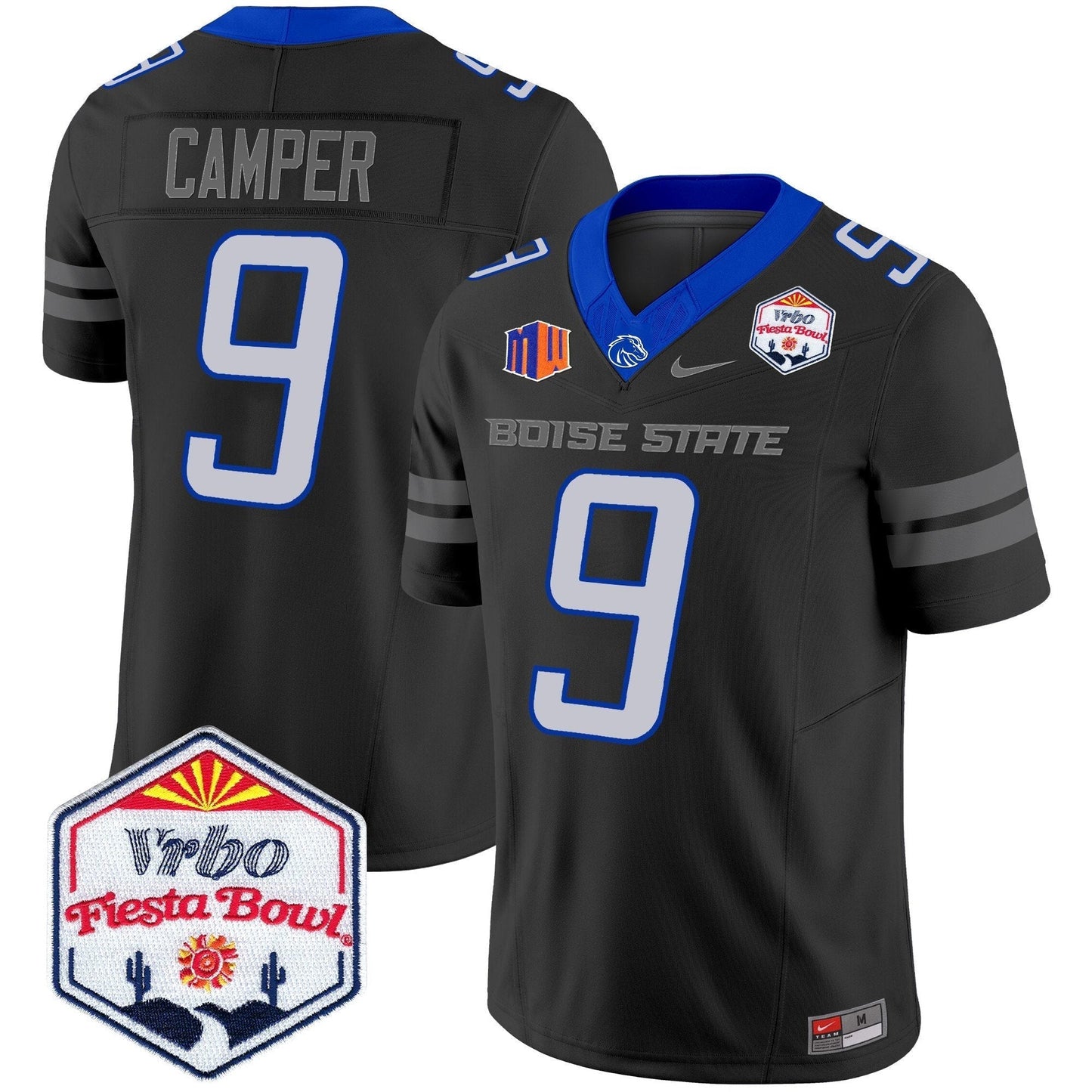 BSU 2025 The Fiesta Bowl Patch Vapor Limited Jersey - All Stitched