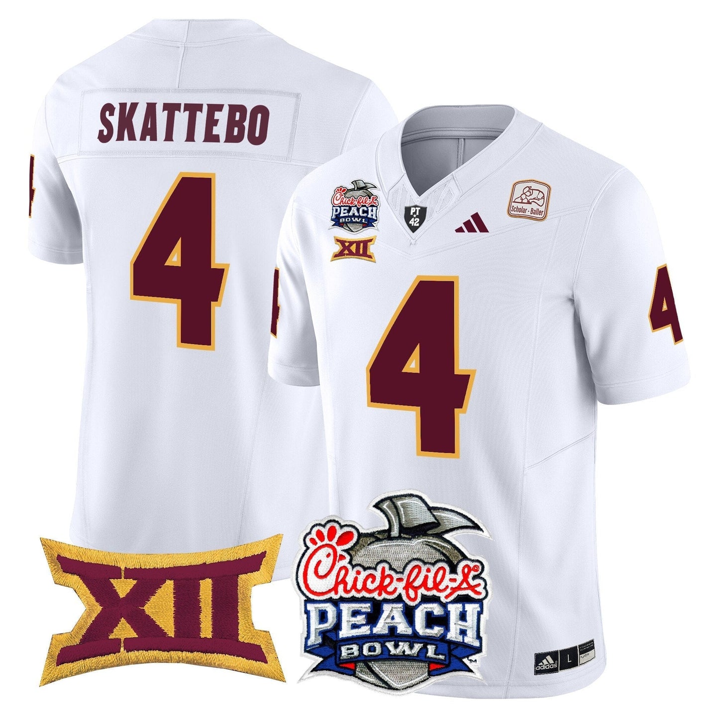 ASU 2025 Peach Bowl Vapor Limited Jersey - All Stitched