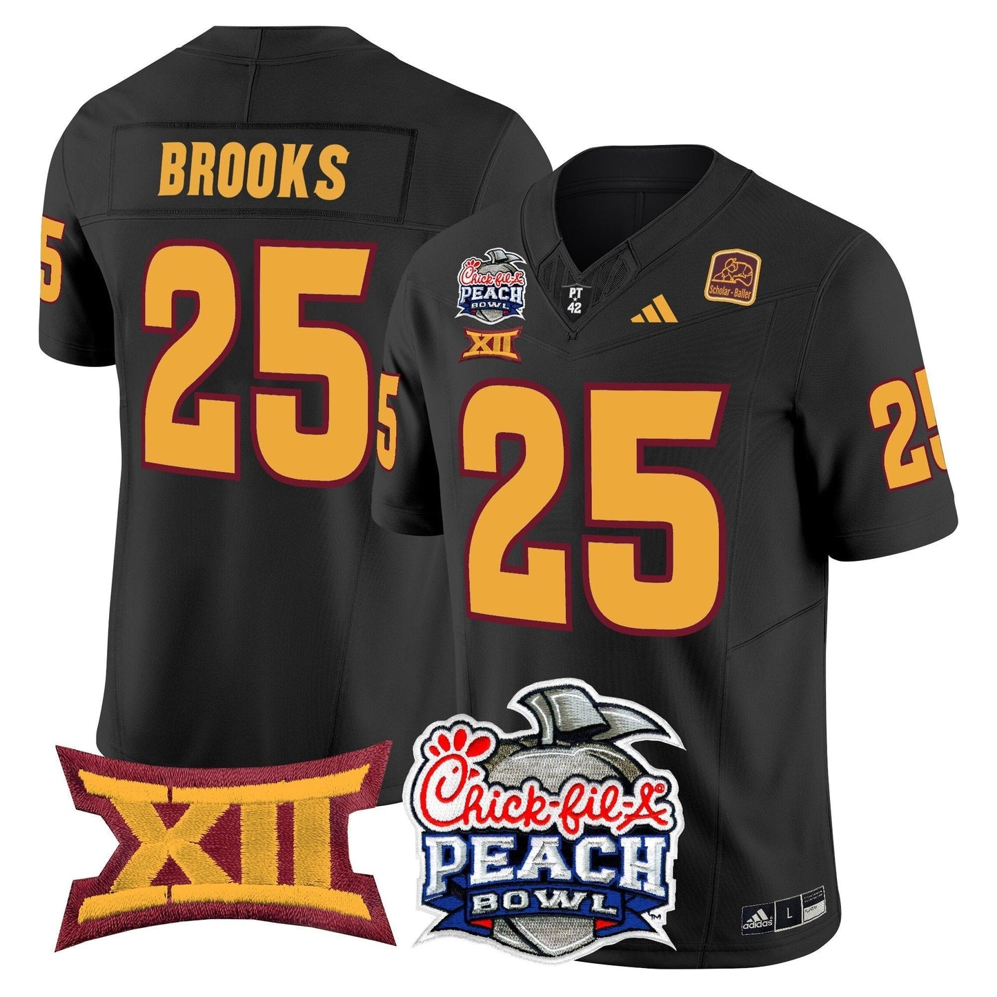 ASU 2025 Peach Bowl Vapor Limited Jersey - All Stitched