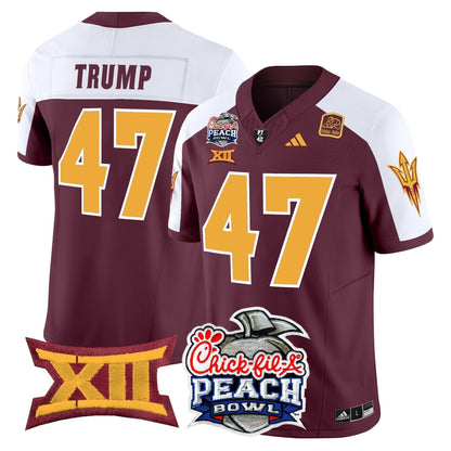 ASU 2025 Peach Bowl Vapor Limited Jersey - All Stitched