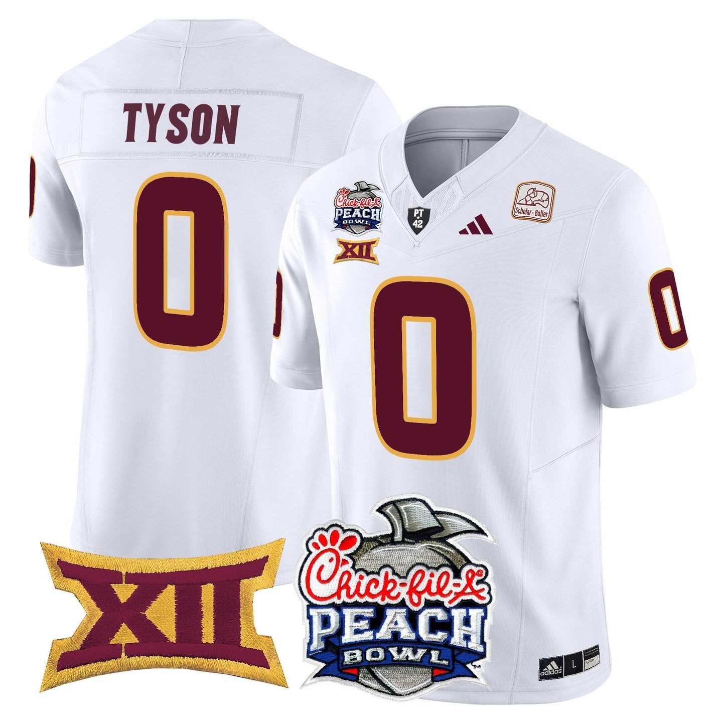 ASU 2025 Peach Bowl Vapor Limited Jersey - All Stitched