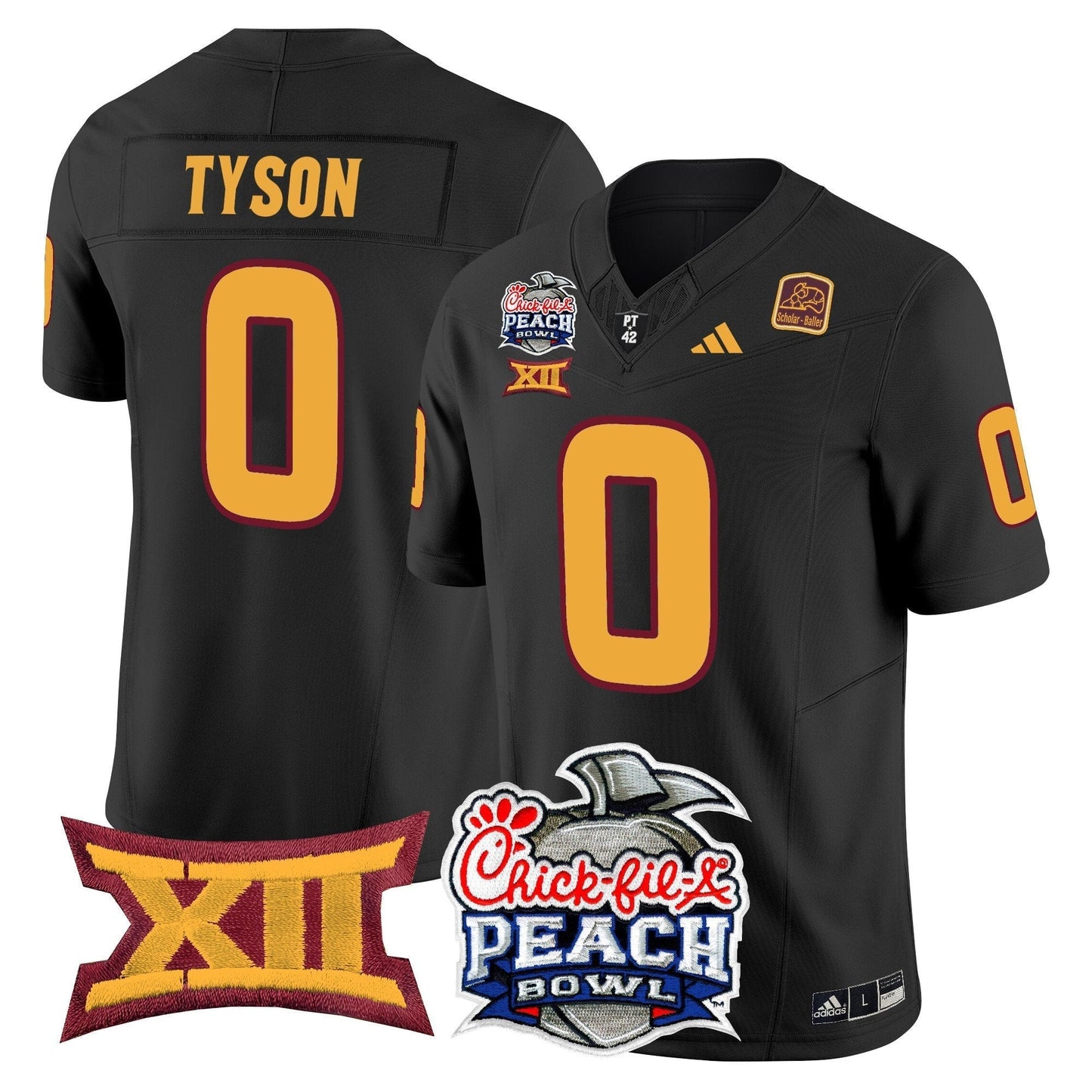 ASU 2025 Peach Bowl Vapor Limited Jersey - All Stitched