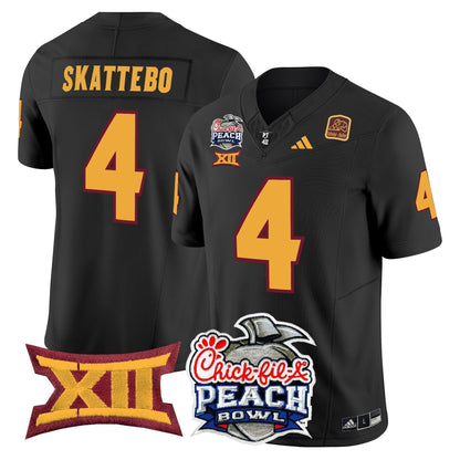 ASU 2025 Peach Bowl Vapor Limited Jersey - All Stitched