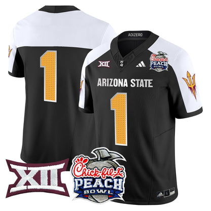ASU 2025 Peach Bowl Vapor Limited Jersey - All Stitched