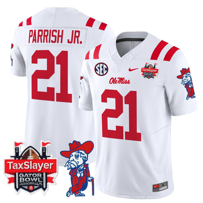 OMR 2025 Gator Bowl Patch Vapor Limited Jersey - All Stitched